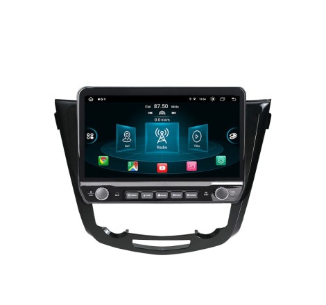 Navigatie android Nissan Qashqai 2014-2021 butoane si ecran de 10"