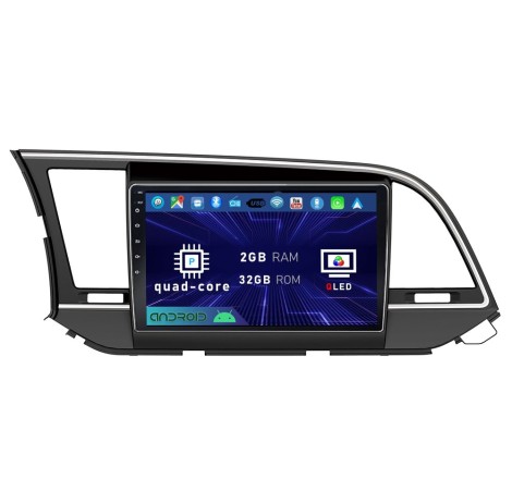 Navigatie android dedicata Hyundai Elantra 2015-2018 ecran de 9”