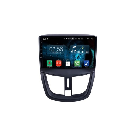 Navigatie dedicata Peugeot 207 2010 android carplay ecran IPS