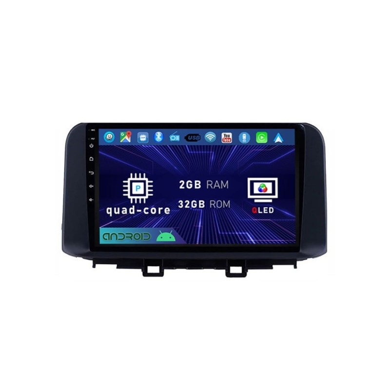 Navigatie android dedicata Hyundai Kona 2017-2022 ecran de 9”