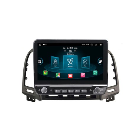 Navigatie android Hyundai SANTA FE 2006-201 cu butoane si ecran de 10"